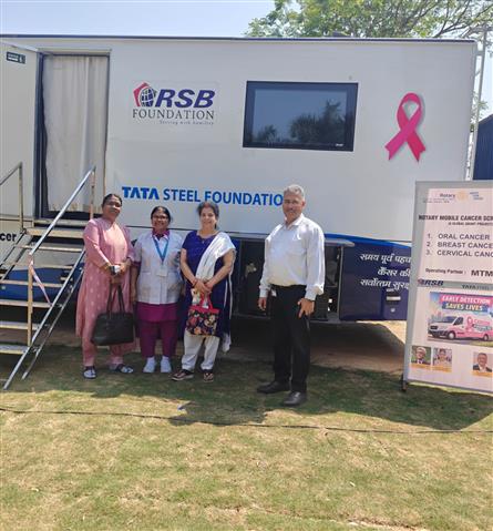 Cancer Screening Camp at Kalinganagar
