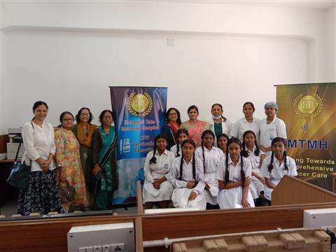 Cervical Cancer Vaccination at Prem Jyoti Prangan