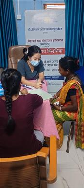 Cancer Screening Camp at Dhalbhumgarh