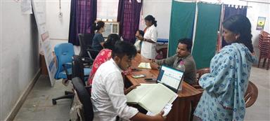 Cancer Screening Camp at Patamda