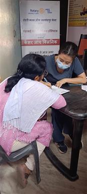 Cancer Screening Camp at Lawjhora & Ghatshila