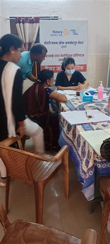 Cancer Screening Camp at Kalinganagar