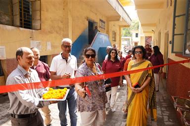 Inauguration of Computer Lab & Library