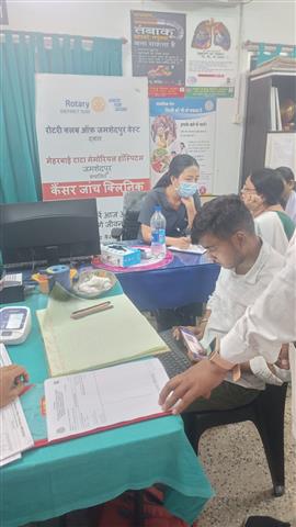 Cancer Screening Camp at Mango