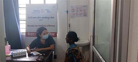 Cancer Screening Camp at Singhpura