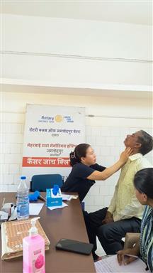 Cancer Screening Camp at Kaliapani