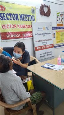 Cancer Screening Camp at Kuhika