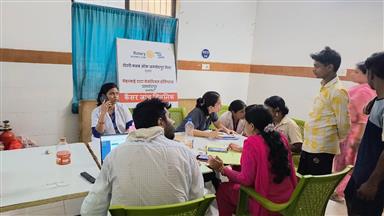 Cancer Screening Camp at Meramandali