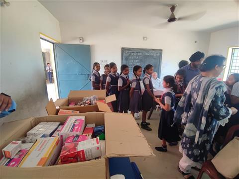 Medical Check-up Camp at Gurukul School, Sonua