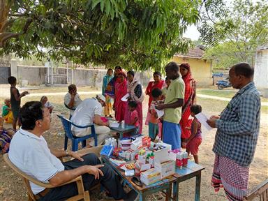 Project Positive Health & Eye Camp at Murgaguttu