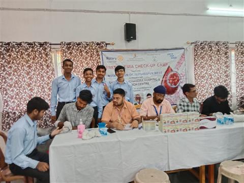 Anemia Check-up Camp at BSS Pranav Children World