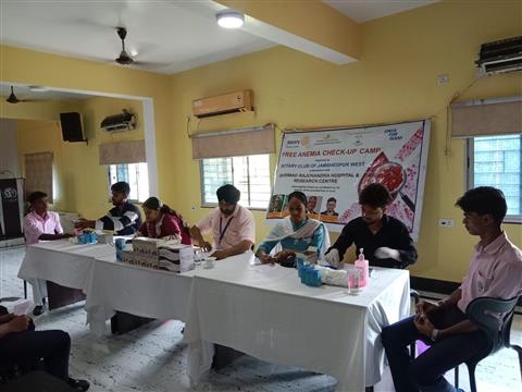 Anemia Check-up Camp at NML Kerala Public School