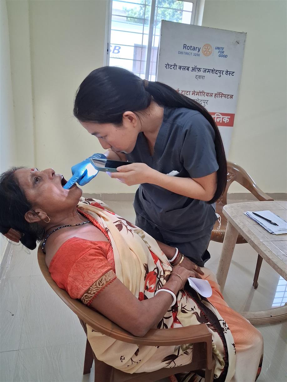 Cancer Screening Camp at Bahragora