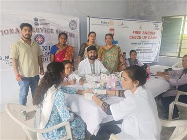 Anemia Check-up Camp at Dhanchatani Village