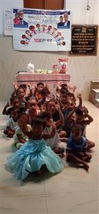Food Distribution at Palna Ghar