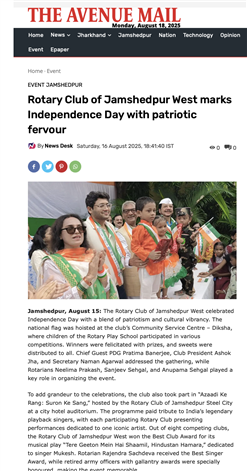 Independence Day Celebration @ Deeksha Centre