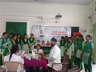 Anemia Check-up Camp at South Park