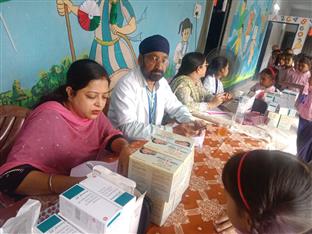 Anemia Check-up Camp at South Park (Day 2)