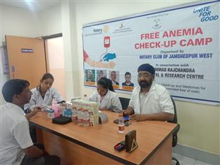 Anemia Check-up Camp at M/s Metal Work Industries