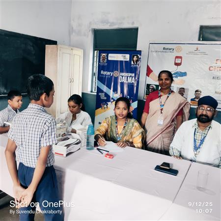 Anemia Check-up Camp at Gyandeep School Birsanagar