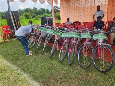 Rotary Branding Bicycles - Grameen Premier League