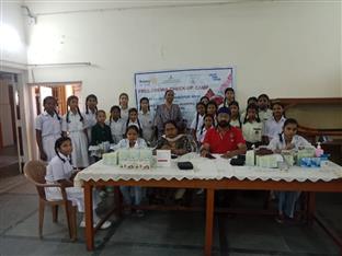Anemia Check-up Camp at DBMS Hindi School