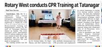 CPR Training at Tatanagar Railway Station