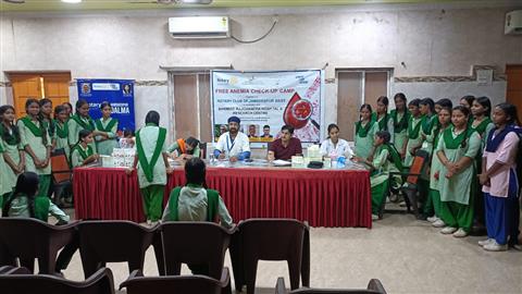 Anemia Check-up Camp at Hindustan Mitra Mandal