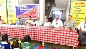 Thalassemia Awareness at KGBV, Rajnagar