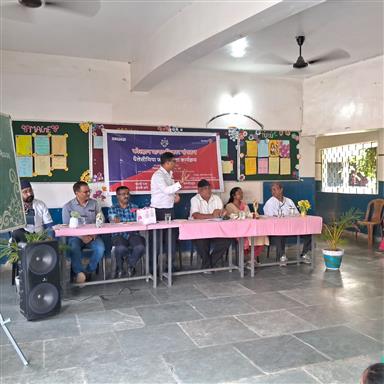 Thalassemia Awareness at KGBV, Saraikela