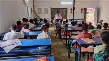 Daily classes at Chimti Toddlers School