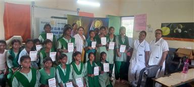Cervical Vaccination 2nd dose @ Utkramit Vidyalaya