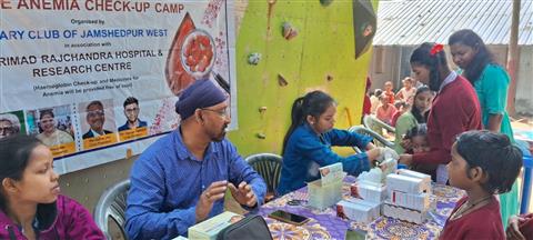 Anemia Check-up Camp @ Masti Ki Paathshala, Pipla