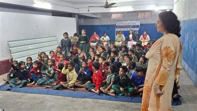 Child Rights Awareness Session at BMV School Kadma