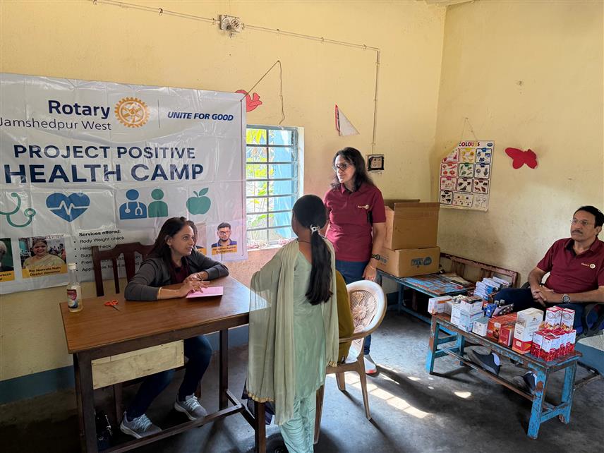 Project Positive Health & Eye checkup @ Murgaguttu