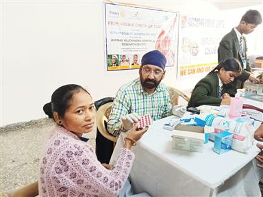Anemia Check-up Camp @ Dayanand Public School