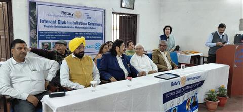 Installation of New Interact Club
