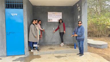 Installation of Community Toilet & Wash Area