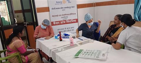 Mobile Cancer Screening Camp at Kalinganagar