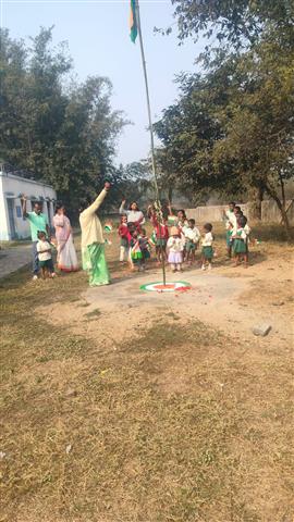 Republic Day Celebration at Murgaguttu Village