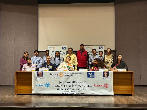 Joint Installation of Rotaract & Interact Clubs