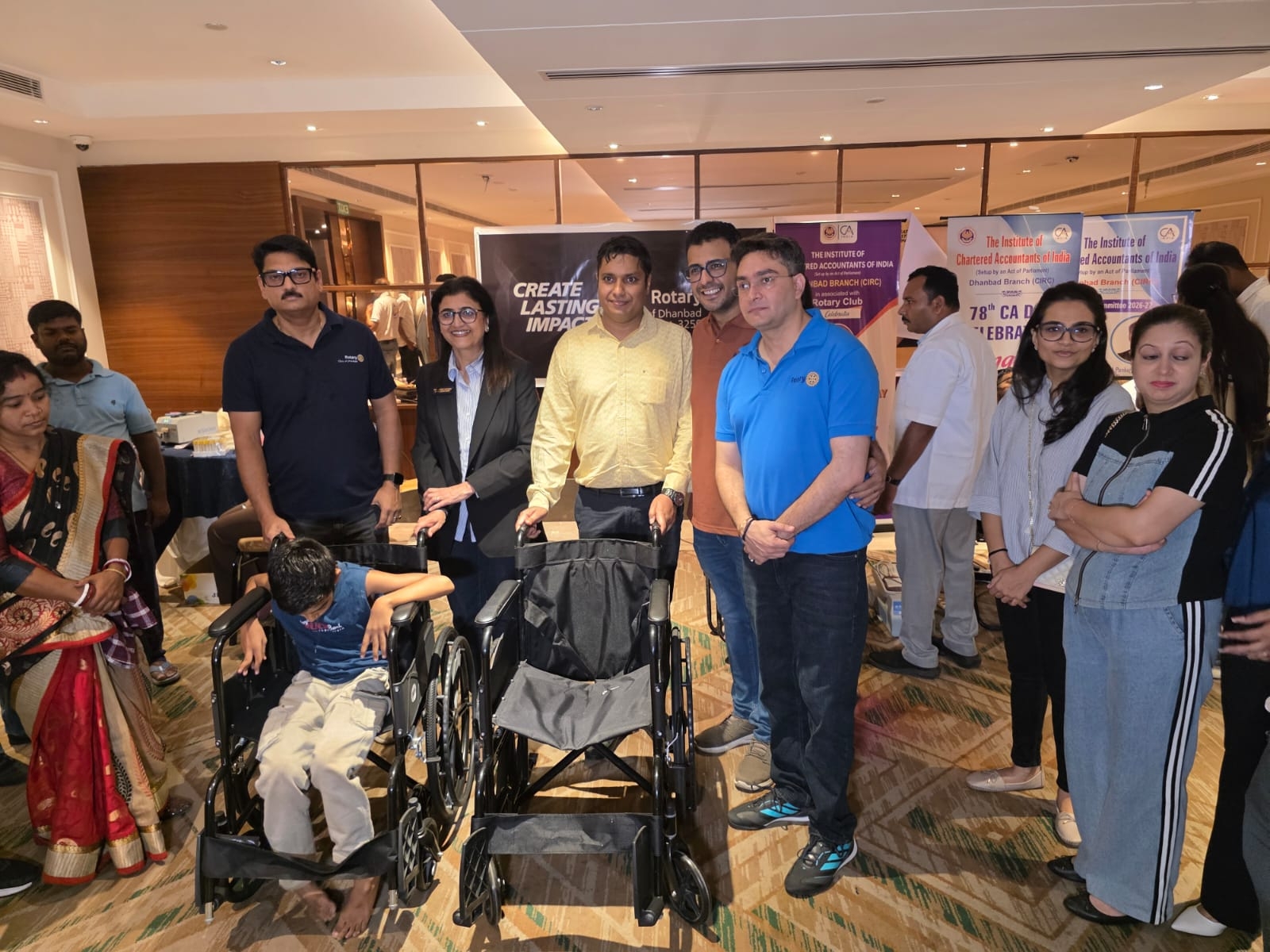 Wheel Chair Distribution