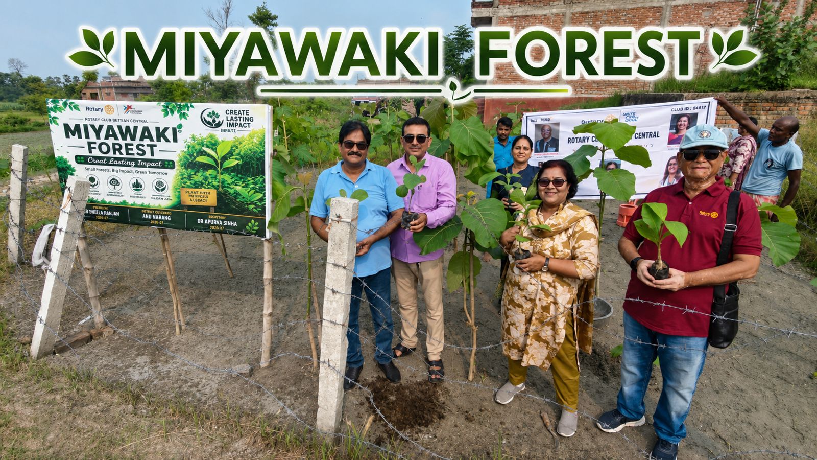 Miyawaki Forest Creation