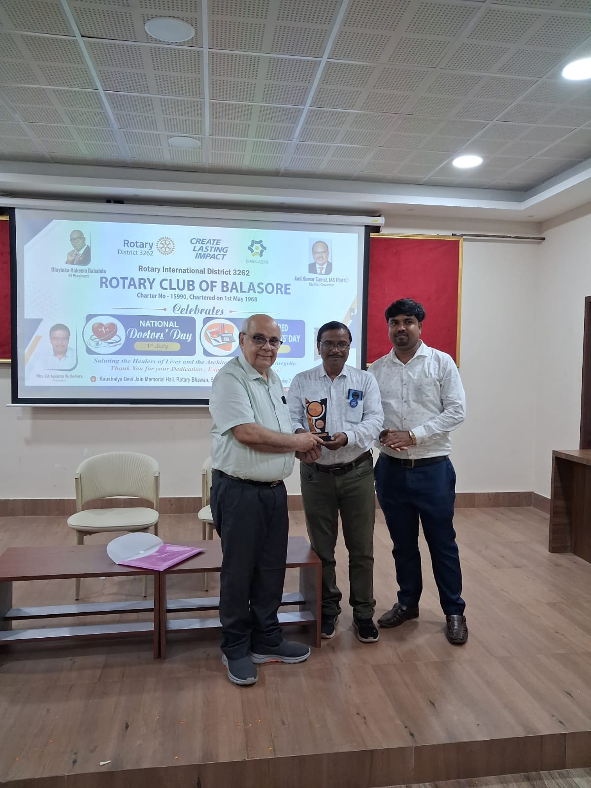 FELICITATION OF DOCTORS & CHARTERED ACCOUNTANTS