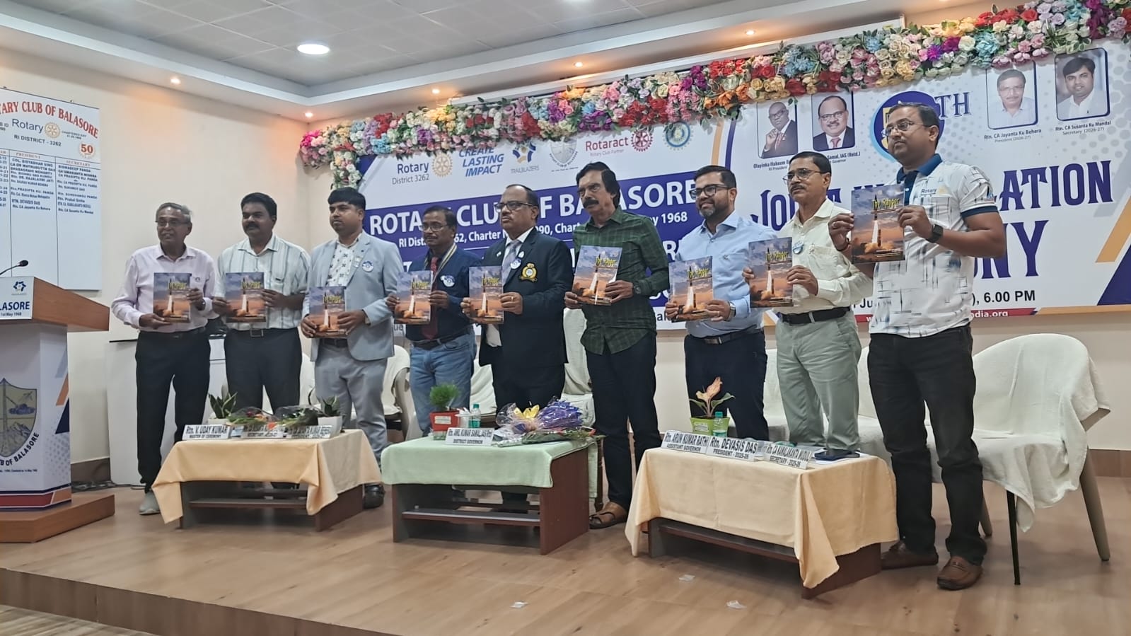 CLUB'S JOINT INSTALLATION CEREMONY