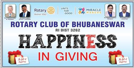 Happiness in giving