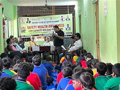 Safety health at Rajbhavan Govt School