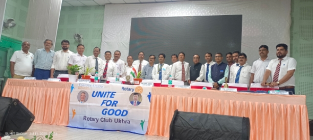 Installation ceremony along with BOD