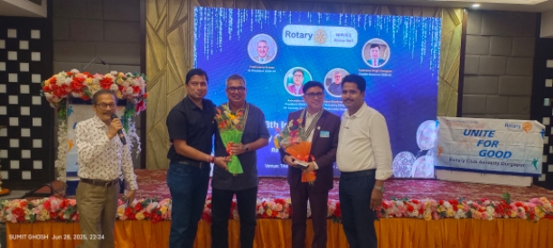 Installation ceremony of R.C.AEROCITY DURGAPUR 