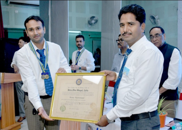 Installation ceremony of R.C.Ukhra